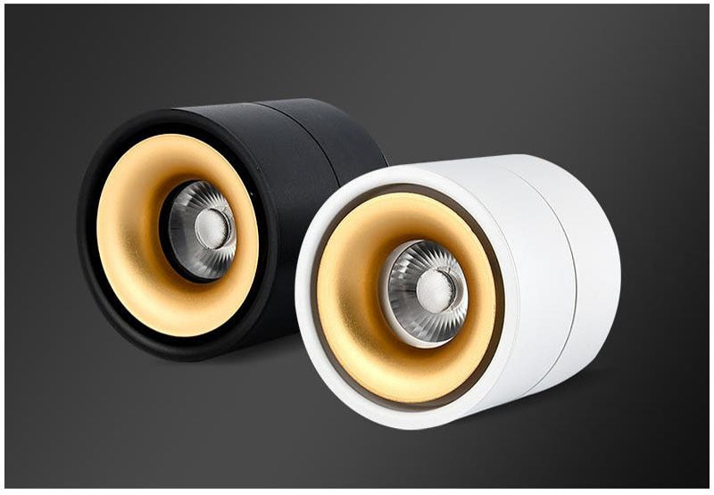 LED downlight ceiling spot light indoor lighting, 7W, 12W, 15W, suitable for kitchen, living room, bathroom surface mounted