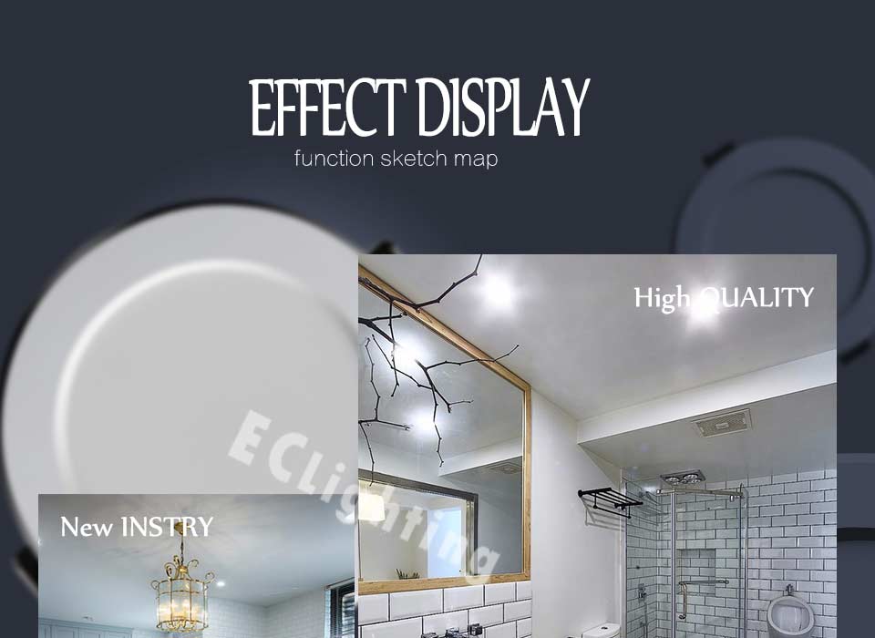 Waterproof LED Downlight 10PCS/lot AC220V-230V spot led Lamp 18W 15W 12W 9W 7W downlight Round Recessed Spot Light