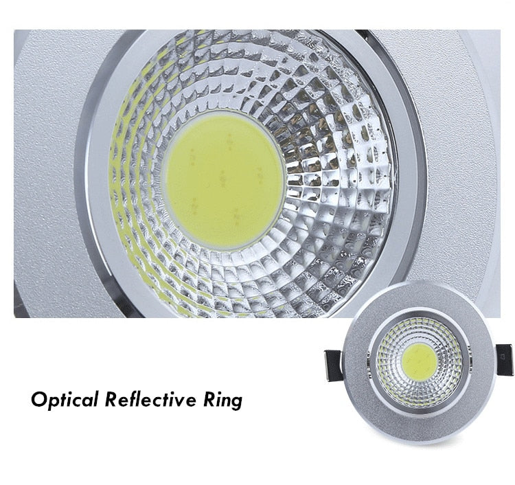 Super Bright Dimmable Led downlight light COB Ceiling Spot Light 3w 5w 7w 12w ceiling recessed Lights Indoor Lighting