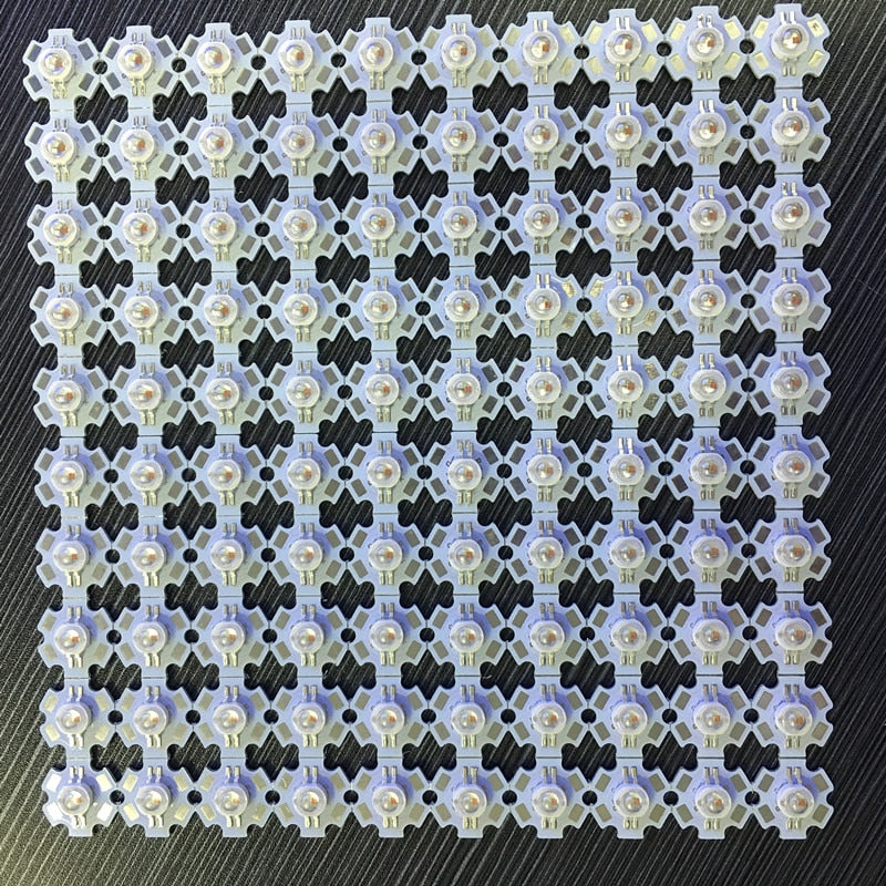 Real Full Watt 1W 3W High Power LED Lamp Bulb Diodes 10-100Pcs SMD 2.0-3.6V RGB LED For Spotlight Downlight DIY Beads