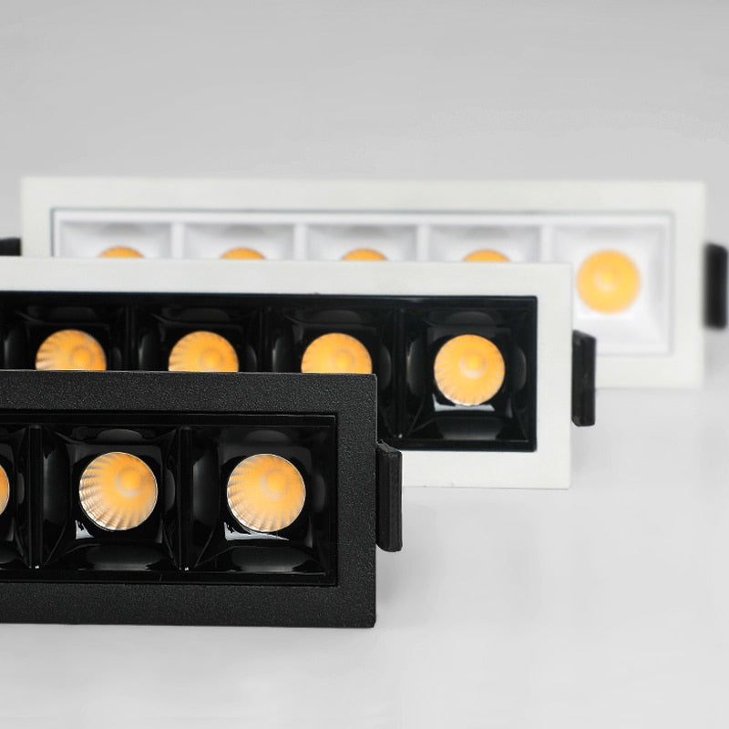 Dimmable COB LED Downlight 30W 20W 10W 6W 4W 2W Line Recessed Lamp 110V 220V Led Bulb Bedroom Kitchen Indoor Spot Lighting