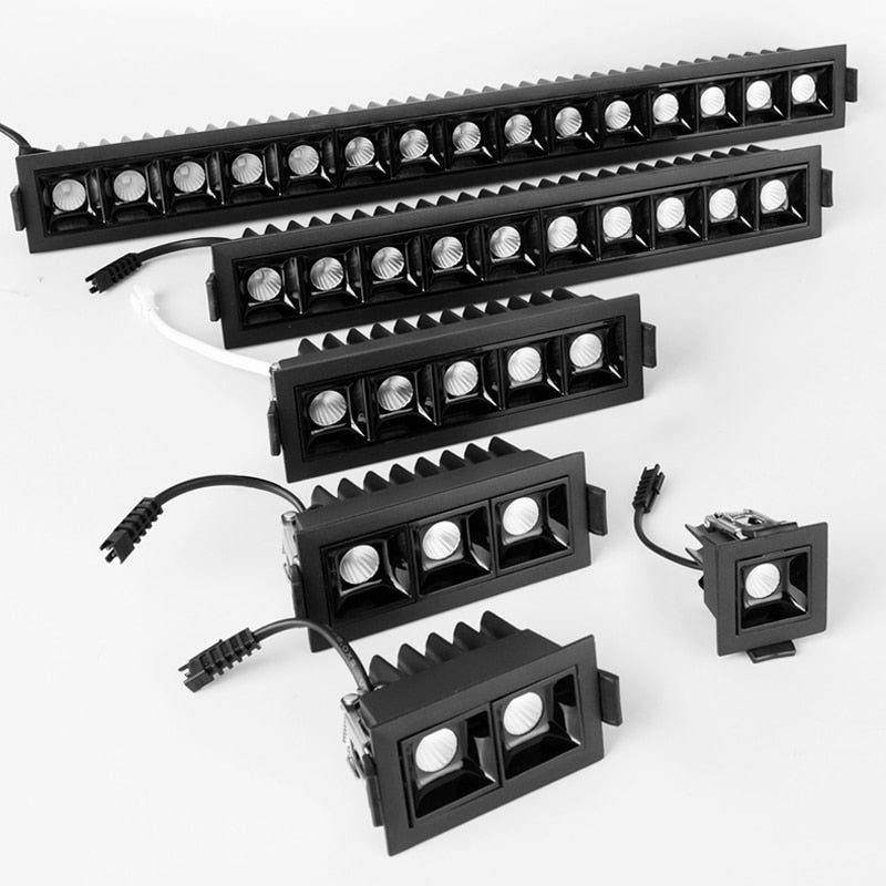 Dimmable COB LED Downlight 30W 20W 10W 6W 4W 2W Line Recessed Lamp 110V 220V Led Bulb Bedroom Kitchen Indoor Spot Lighting