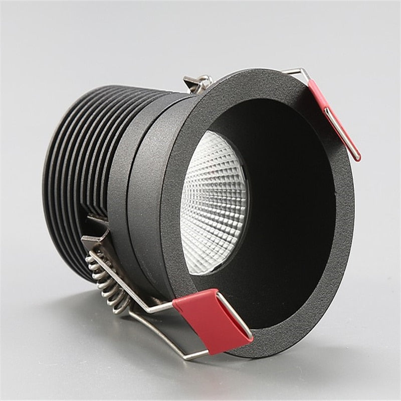 Dimmable LED Ceiling COB Downlight Dimmable ac110-240V 5W 7W 9W Recessed Led ceiling lamp Spot light Bulbs Indoor Lighting