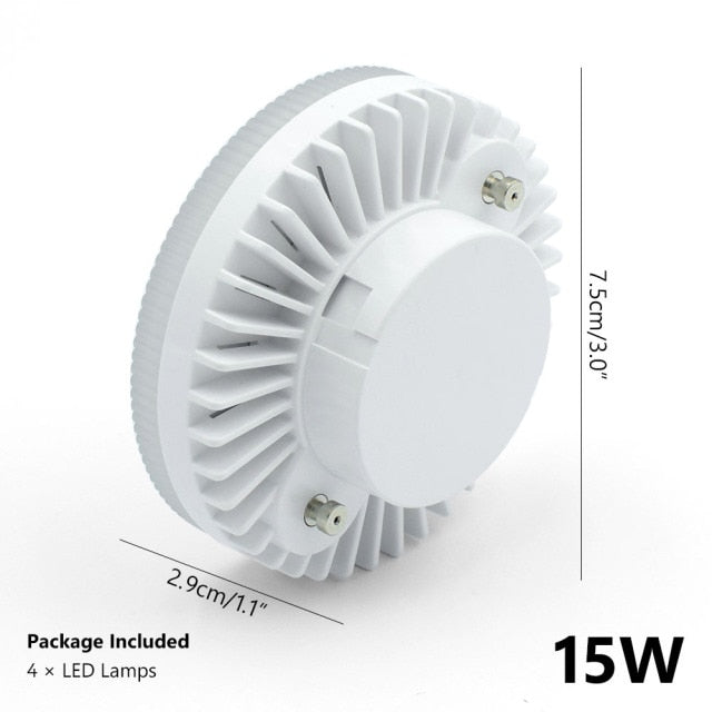 4PCS/lot GX53 45 35 LED 2835 SMD 5W 7W 9W 12W 15W 18W 3000K 6500K Warm White Ceiling Down Light Bulb Downlight Cheap