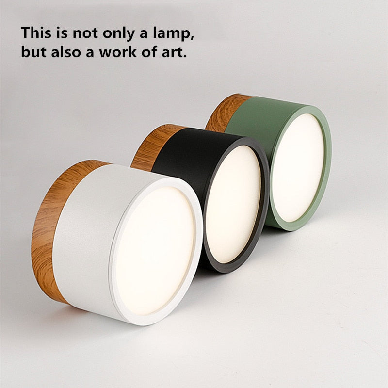 Surface Mounted LED Downlight 5W/7W/12W/15W LED Lamp AC85V-265V Ceiling Spot Light with LED Driver White/Warm White