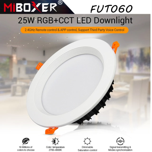 Mi Boxer 6W 9W 12W 15W 18W 25W RGB+CCT LED Downlight Ceiling Spotlight FUT060 061 062 FUT063 FUT064 FUT065 FUT066 FUT068 FUT069