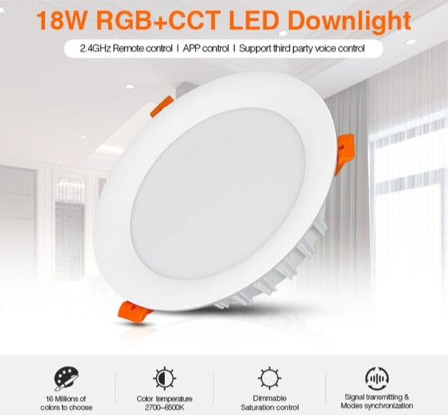 Mi Boxer 6W 9W 12W 15W 18W 25W RGB+CCT LED Downlight Ceiling Spotlight FUT060 061 062 FUT063 FUT064 FUT065 FUT066 FUT068 FUT069