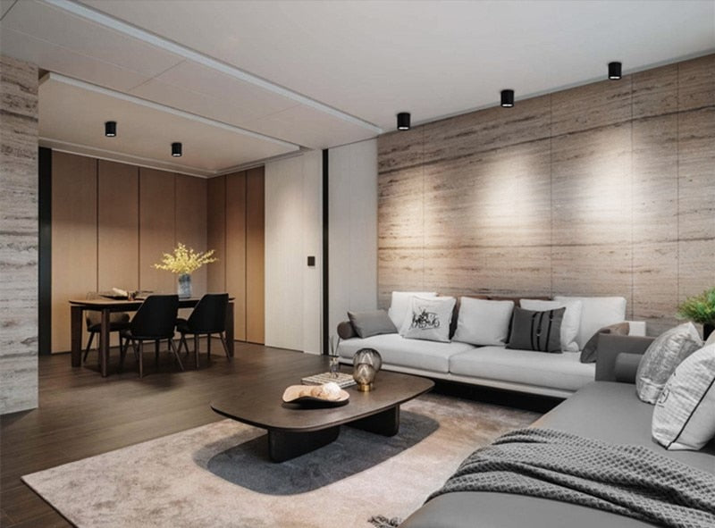 Dimmable Round Surface Mounted LED Downlights 7W 9W 12W 15W 18W 20W COB LED Ceiling Spot Light AC85-265V