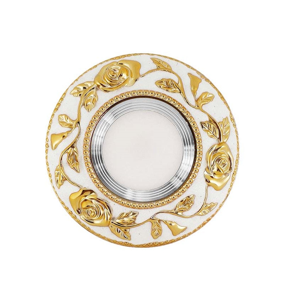 American Luxury Gold Cob Led Recessed Downlight Dimmable Spot Light Fixtures 3W 5W 7W Home Deco Living Room Aisle Ceilings Lamp