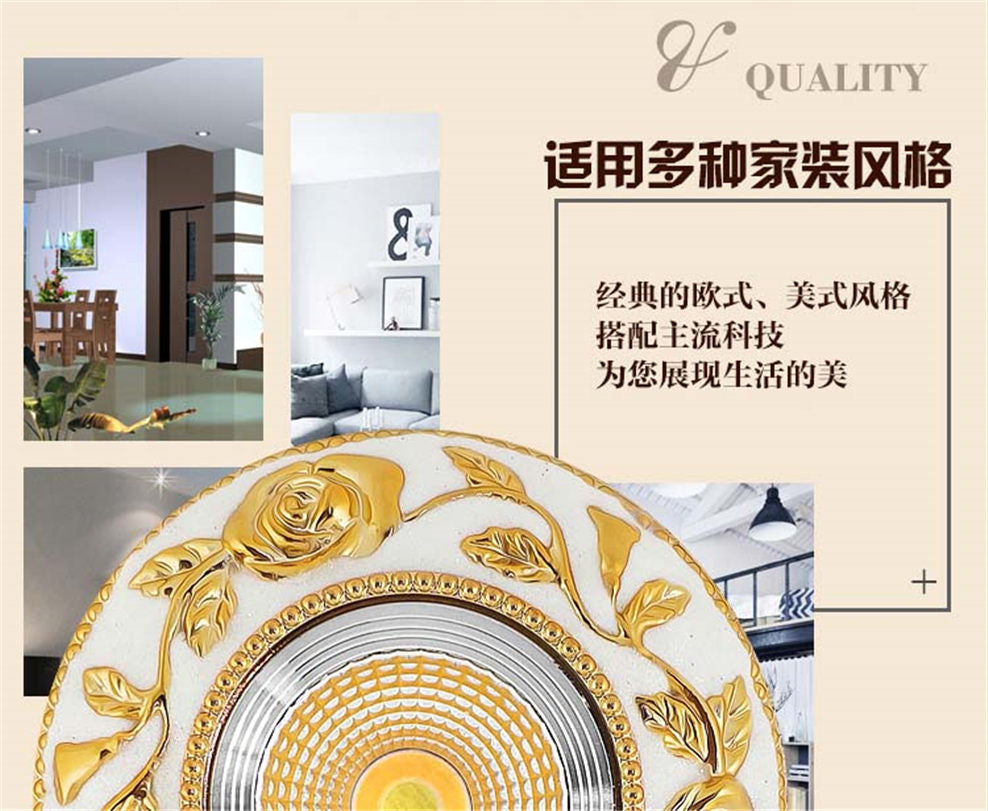 American Luxury Gold Cob Led Recessed Downlight Dimmable Spot Light Fixtures 3W 5W 7W Home Deco Living Room Aisle Ceilings Lamp