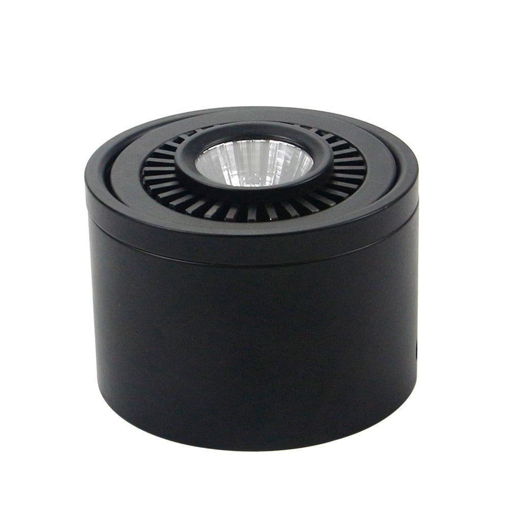 Surface Mounted LED Downlight 5W 7W 9W 15W Spot Light 360 angles revolve Dimmable LED Downlight AC85-265V + LED Driver