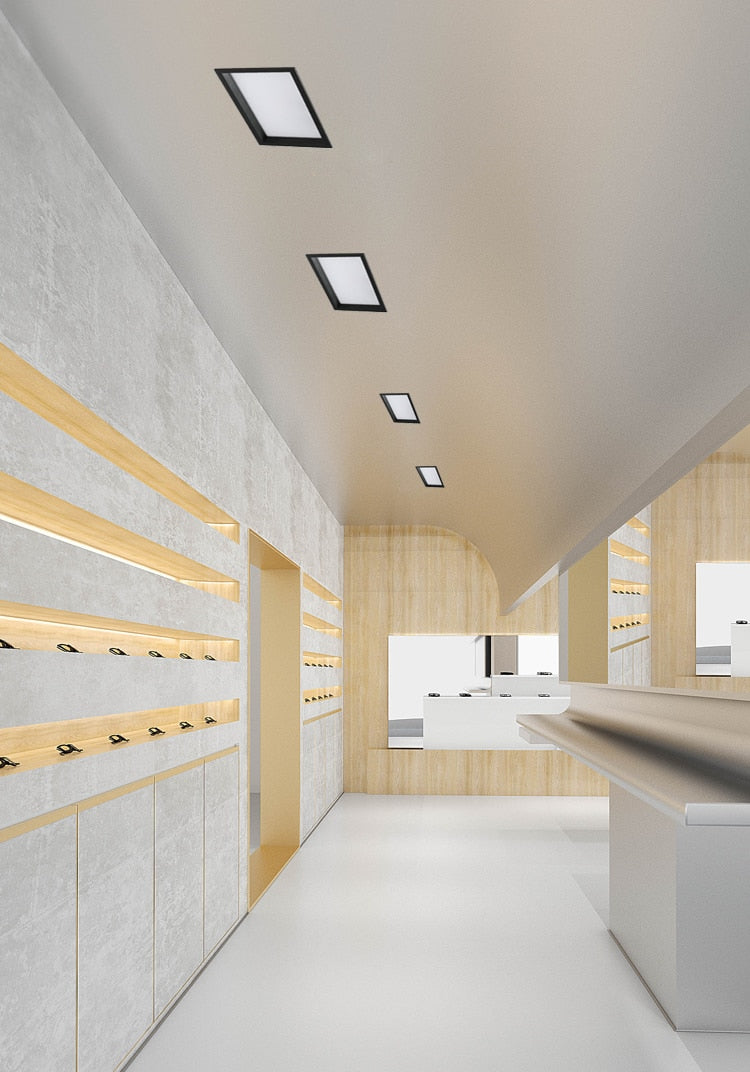 LED Panel Recessed downlight 12W 18W 24W 32W Square LED Spot Light Ceiling Lamp AC110V 220V