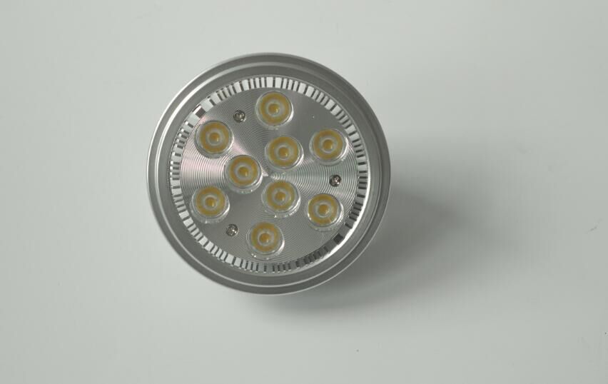 LED AR111 5W led 1*1W 7W 9w G53 lamp G53 LED 110-240V DC12V Downlight led bulb led spotlight GU10