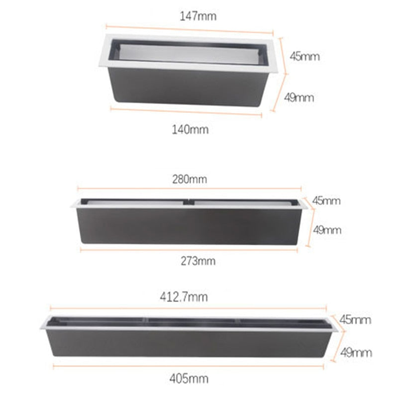 Mordern Linear Line Lamp Embedded Ceiling Downlight Polarized Lights Linear Wall Wash LED 10W 20W 30W Indoor Lighting Rec