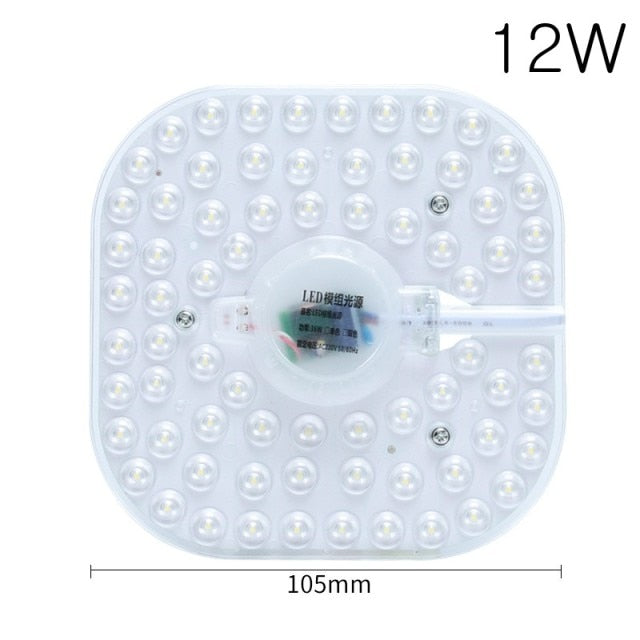 LED PANEL Circle Ring Light SMD2835 12W 18W 24W 36W 50W LED Round Square Ceiling decoration Ceiling Lamp AC 220V LED downlight