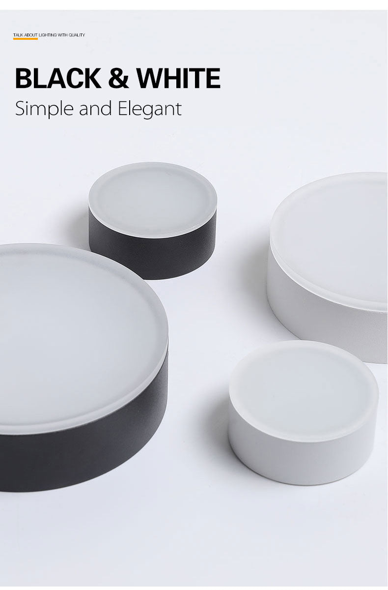 Led Downlights Dimmable Surface Mounted Light Lamp 220V 5W 7W 9W 12W 15W 18W Ceiling Spot Lighting Fixture