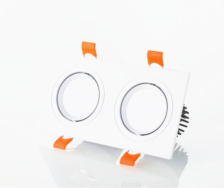 Square Recessed Dimmable COB LED Downlights 5W 7W 9W 14W 18W LED Ceiling Spot Lights AC85-265V LED Ceiling Lamps Indoor Lighting