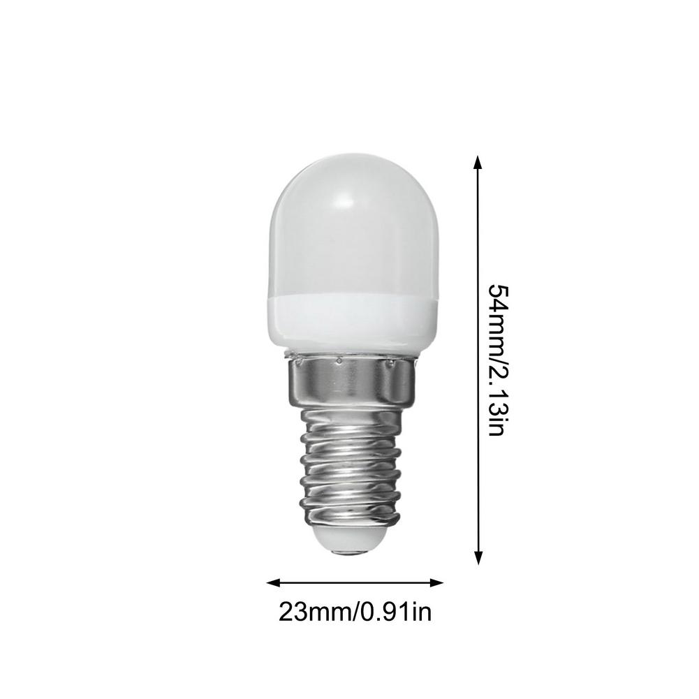 Mini LED Light Bulb E14 2W 220V Durable Energy-saving T22 Bulb White Warm White Indicator Energy Saving Lamp Refrigerator Light