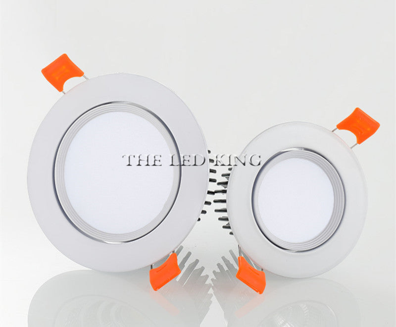 White Ultra gorgeous Dimmable LED COB Downlight AC110V 220V 6W/9W/15W/30w/60w Recessed LED Spot Light Decoration Ceiling Lamp