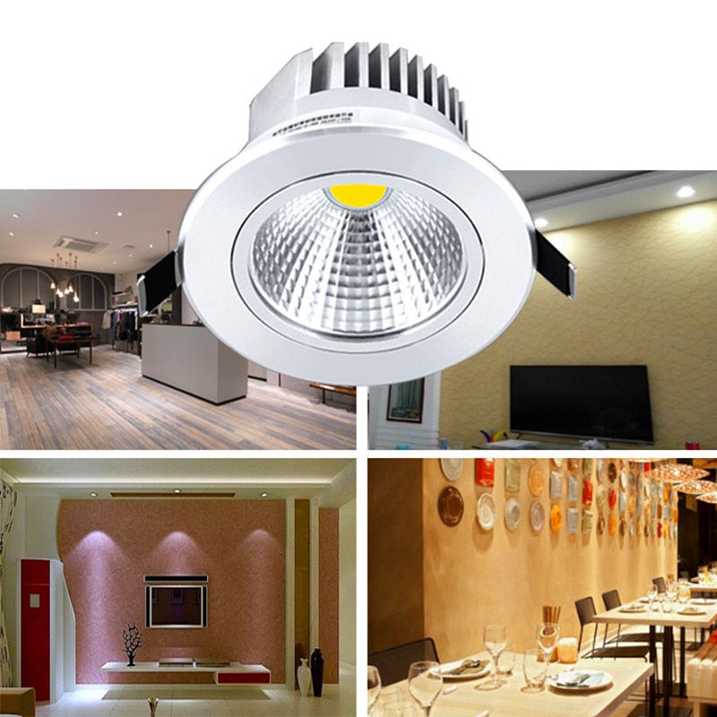 LED RGB Downlight 5w 10w 15w LED Panel Light Concealed Recessed Ceiling Lights with Remote Control Bedroom KTV Hotel Corridor