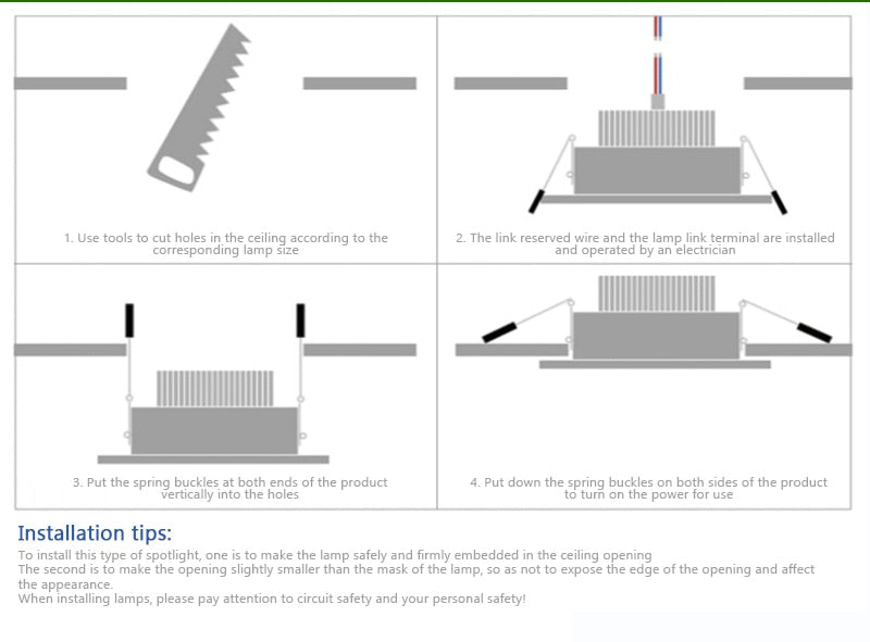 Tuya Zigbee Smart Downlight Dimmable RGBCW 7W/10W Led Ceiling Lights Spot Plafond Light Bulb Led Lamp Indoor Lighting Track Lamp