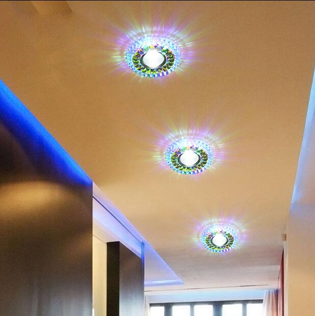 LED Downlight 3W Round Recessed Lamp 220V 230V 240V 110V Led Bulb Bedroom Kitchen Indoor LED Spot Lighting