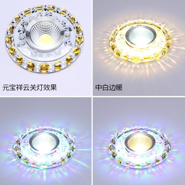 LED Downlight 3W Round Recessed Lamp 220V 230V 240V 110V Led Bulb Bedroom Kitchen Indoor LED Spot Lighting