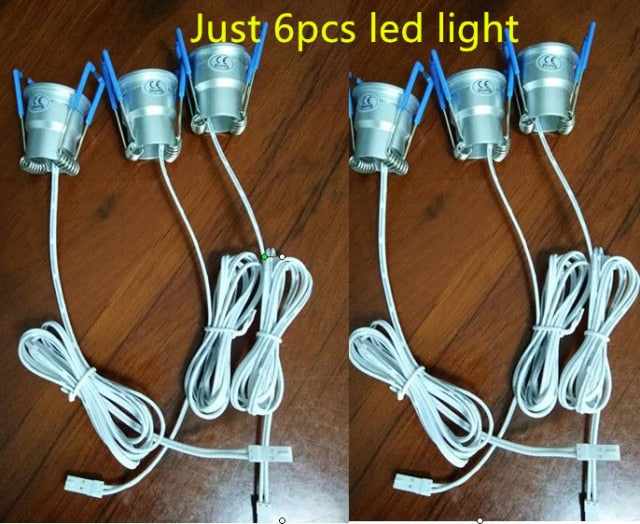 Dimmable LED Downlights MINI 12V DC 1.5W LED Spot Light for Kitchen Cupboard Bedroom Living Room Indoor Night Lighting ONDENN