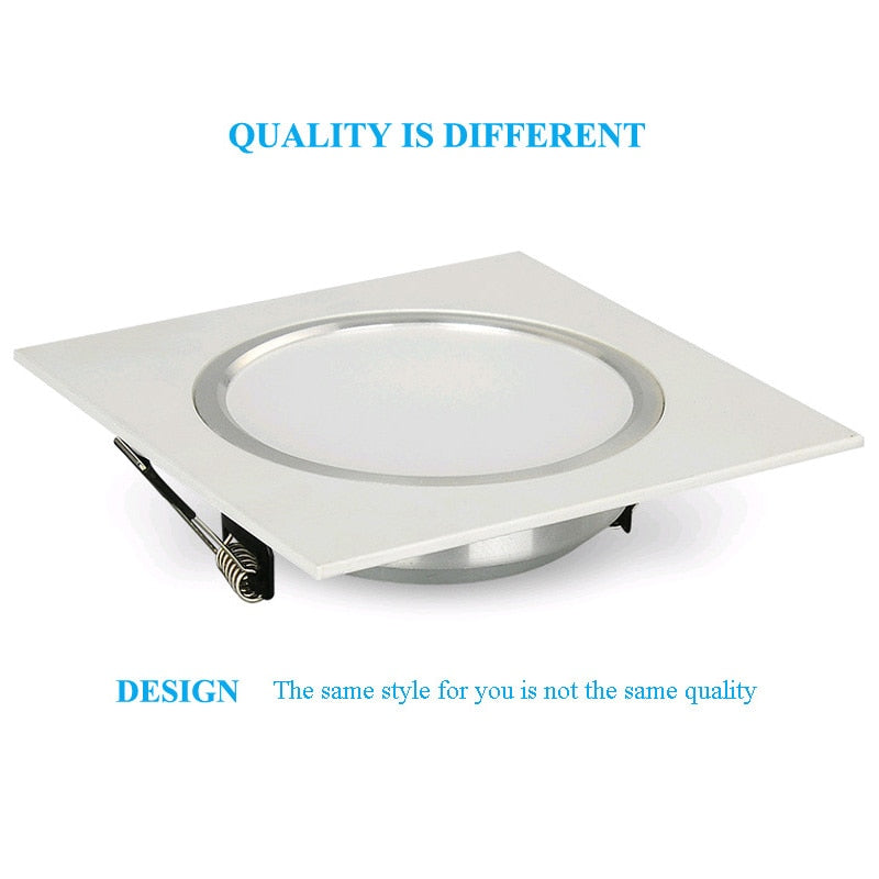 Led Downlight AC220V 240V 3W 5W 7W 9W 12W 15W LED Ceiling Round Recessed Lamp LED Spot Light For Bathroom Kitchen