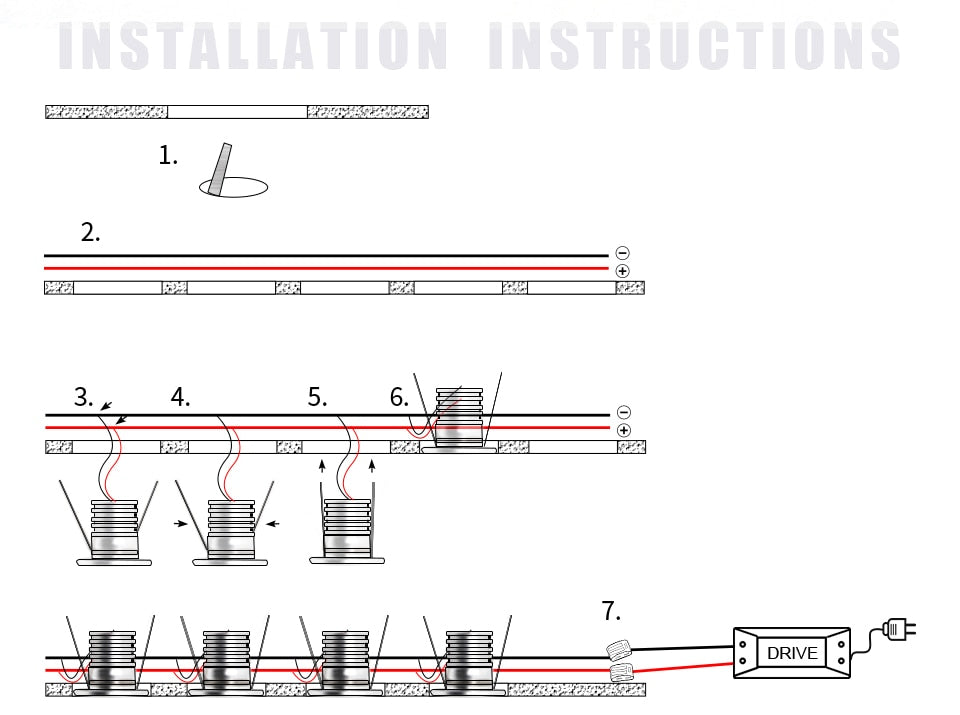 etrnLED 3W Mini LED Spotlights Angle Rotatable Adjustable 12V 24V Dimmable Recessed Downlight Ceiling Spots Light Cabinet Home