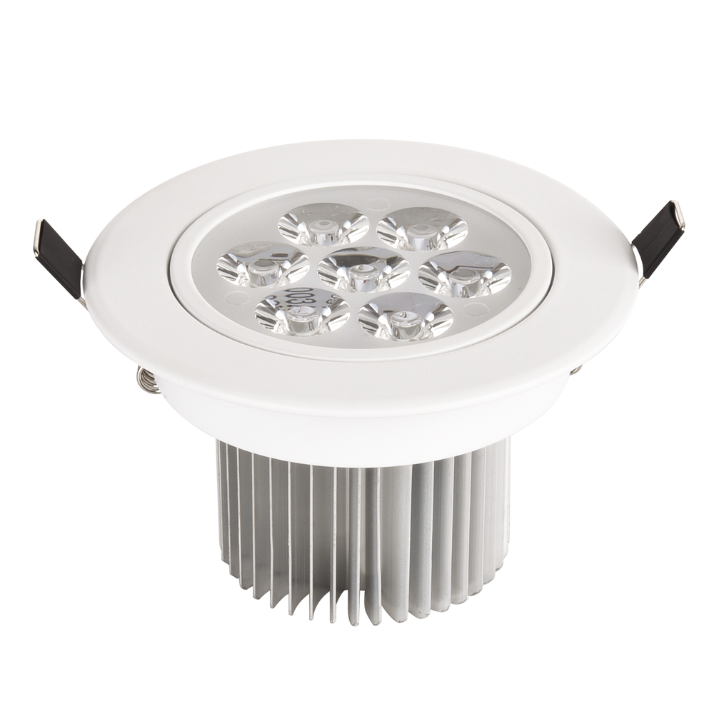 LED Downlight Dimmable 15W 21W items White shell lights for home Bathroom living room kitchen lighting