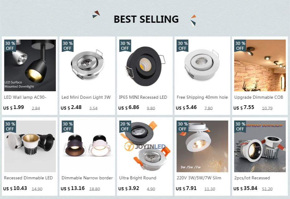 Square Embedded Led Ceiling Downlight Mount Frame Trim Ring GU10 MR16 Halogen Bulb Fitting Holder Socket Spot Lighting Fixtures