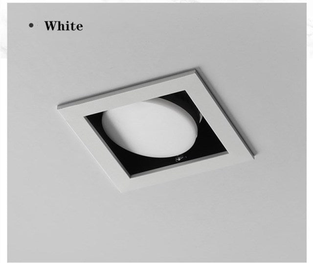 GX53 Bulb Replaceable Led Downlight Recessed Ceiling Led Lamp 45° Rotate Lighting 7w 9w 12w For Restaurant Living Room Dining