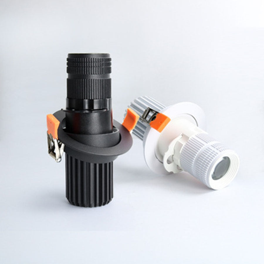 LED Ceiling Spotlights Adjustable Focus Recessed Downlight 10W/15W/20W Track Lights Ceiling Downlight For Home Shop Clothing Stor