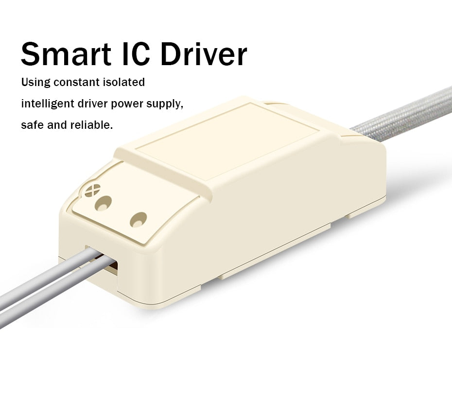 DBF Silver Square LED Recessed Downlight Dimmable 7W 9W 12W 15W with AC85-265V LED Driver Indoor Clothes Shop Ceiling Spot Lamp