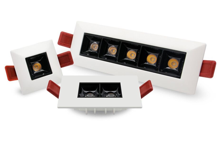 No Flickering Modern LED Recessed Downlight 20W 10W line lamp 85-265V LED Ceiling Spot Light indoor Background lights