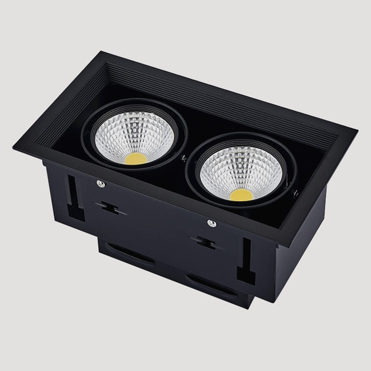 Dimmable Recessed COB LED Downlights 10W 20W LED Ceiling Spot Lights AC85-265V LED Ceiling Lamps Warm/Cold White Indoor Lighting