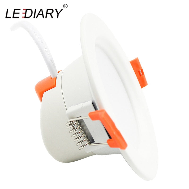 LEDIARY SMD LED Downlights 5W 7W 12W 15W 20W 110V-240V White Ceiling Spot Lamp 75mm Cut Hole No Flicker Lighting Fixtures