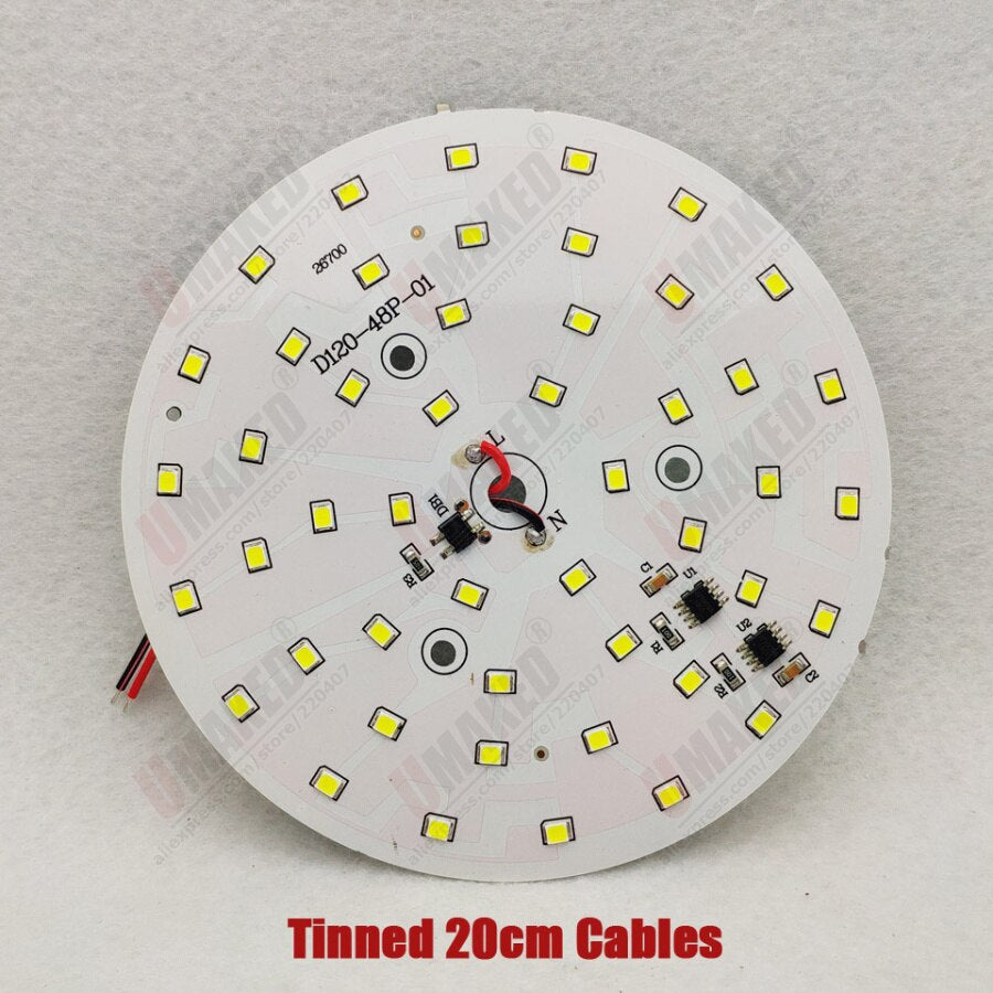Downlight led pcb smd2835 integrated IC driver, lighting/ lamp source 3W 5W 7W 9W 12W 15W 18w AC 220V for bulb light, downlight Diy