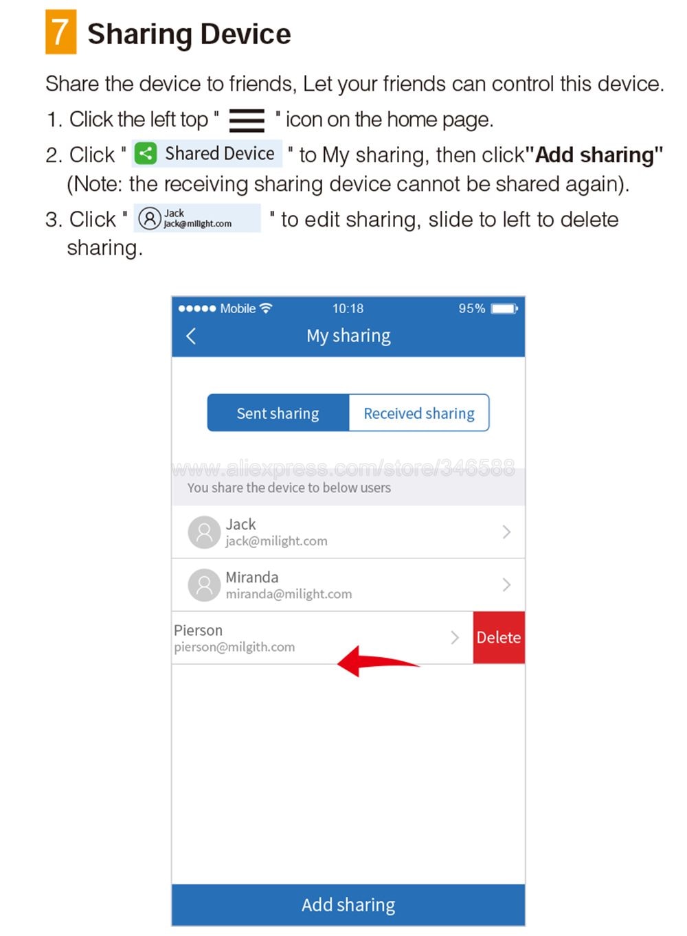 MiBoxer FUT070 6W Anti-glare RGBCCT Adjustable LED Downlight Recessed Ceiling Light AC 110V 220V 2.4G RF Remote WiFi APP Control
