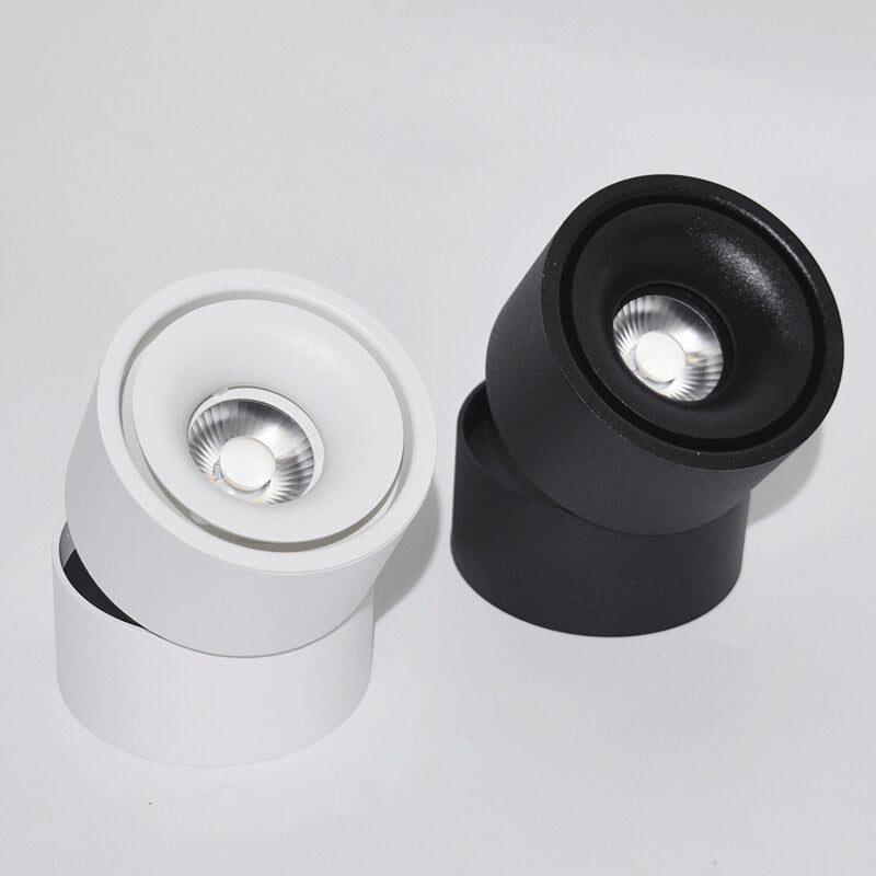 Tinlaibor Dimmable 9W LED Ceiling Rail lamp Household Nordic MainLiving room Bedroom Foyer Porch Aisle Spotlight Downlight