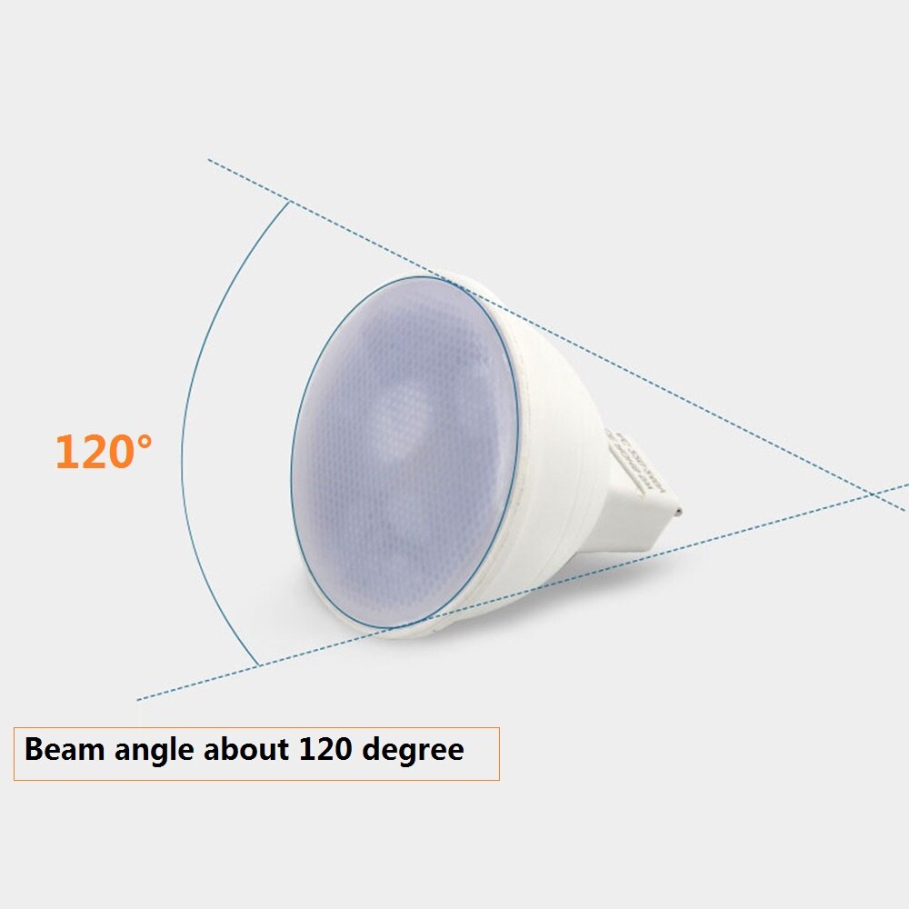 LED Bulb Spotlight GU10 MR16 6W 220V Downlight fixture Spot light Recessed Lighting Kit LED Lampada Bulbs with MR16/GU5.3 Socket