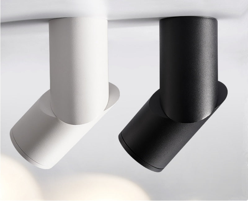 Led Downlight Foldable LED Spotlight Dimmable Ceiling 9W 12W 15W Spot Lights Surface Mounted Lamp Bedroom Kitchen Indoor Lighting