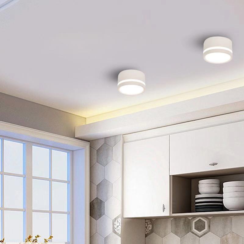 Surface mounted LED downlight ceiling light spotlight 5W 7W 9W 12W 15W Nordic modern fashion LED downlight AC220V