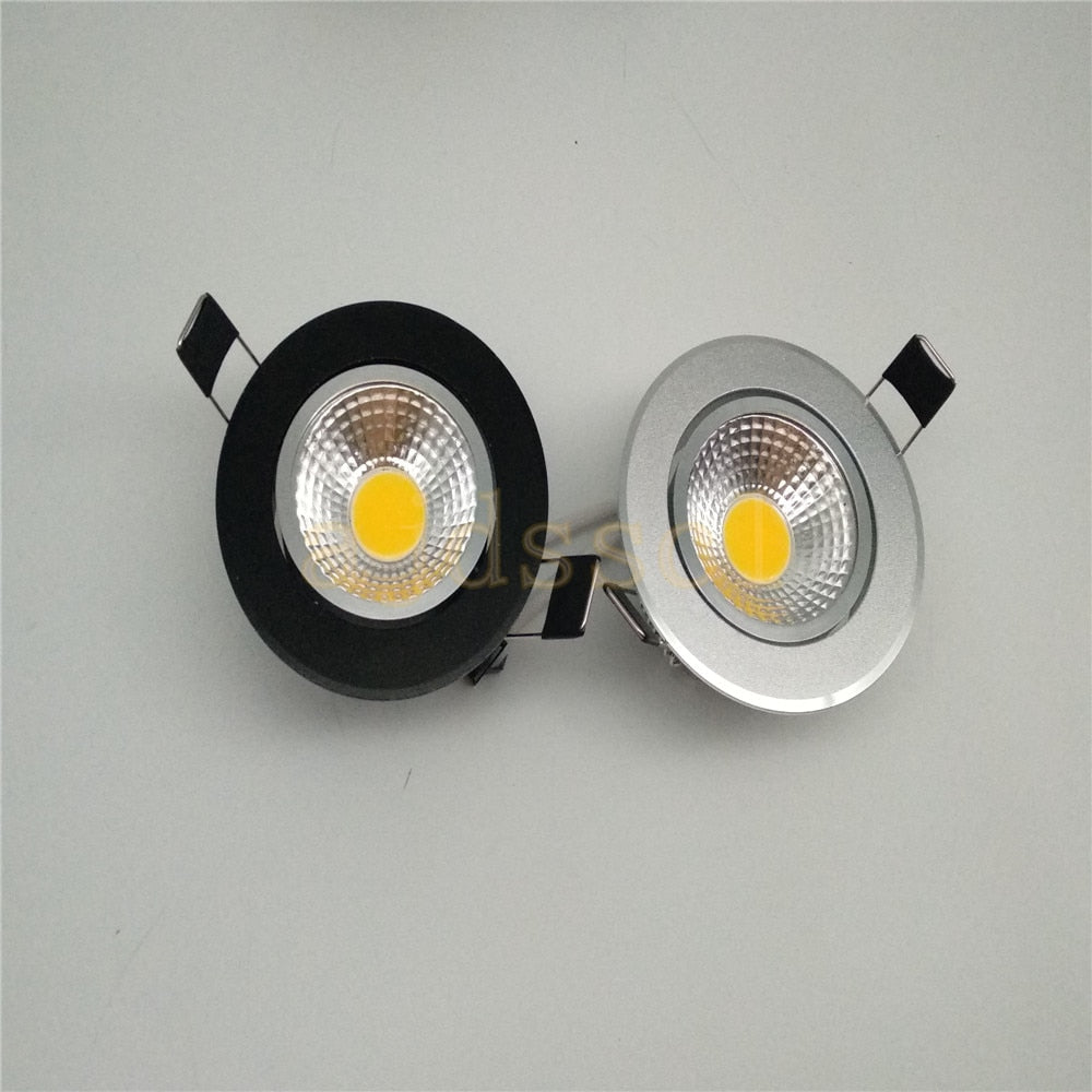 LED Downlight Lamp Led Spot COB Chandelier Ceiling 3w 5w 7w 12w Dimmable AC110V/220V recessed Lights Indoor Lighting