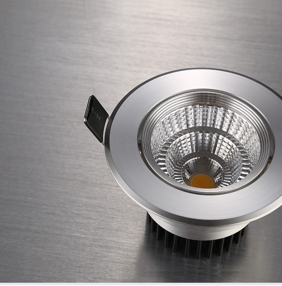 LED Downlight Dimmable 5W 12W 15W Recessed in LED Ceiling Downlight Light AC85-265V LED Downlight Ceiling Recessed Spot Light