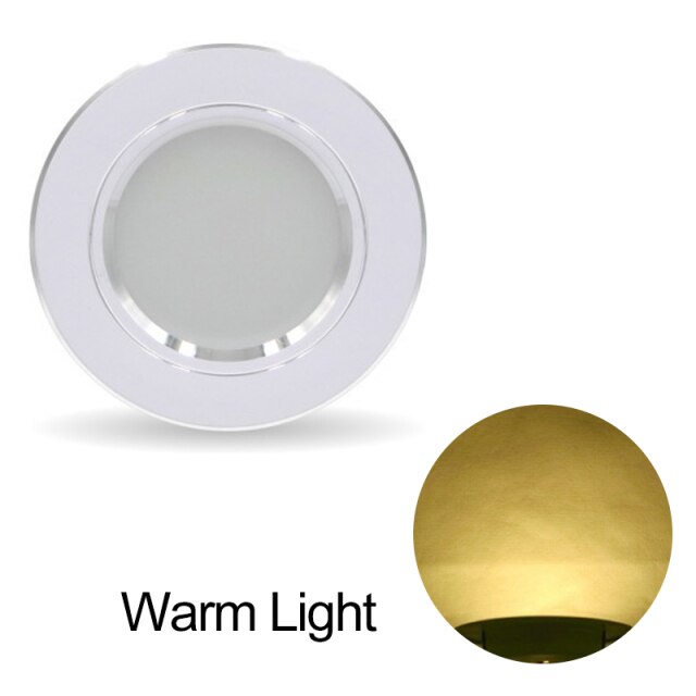 Spot Led Downlights 3W 5W 9W 12W 15W 18W Downlight AC 220V Gold Silver White Ultra Thin Aluminum Round Recessed Led Panel Lights