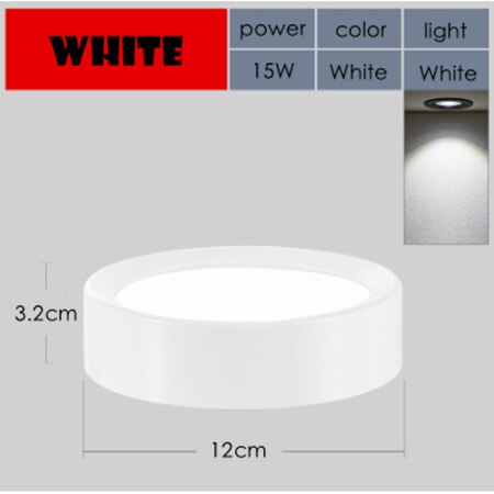 ACETIDE Led Downlight Led Spot Light 220V 5/10/15W 110V Round Downlights Spot Led encastrable Lighting Fixture for Home