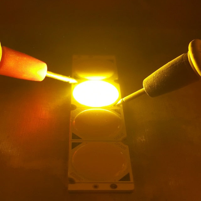 LED COB Light Bulb On Board 32pcs a lot 30W 19*19mm High Power LED Chip Light Lamp Spotlight Downlight Lamps