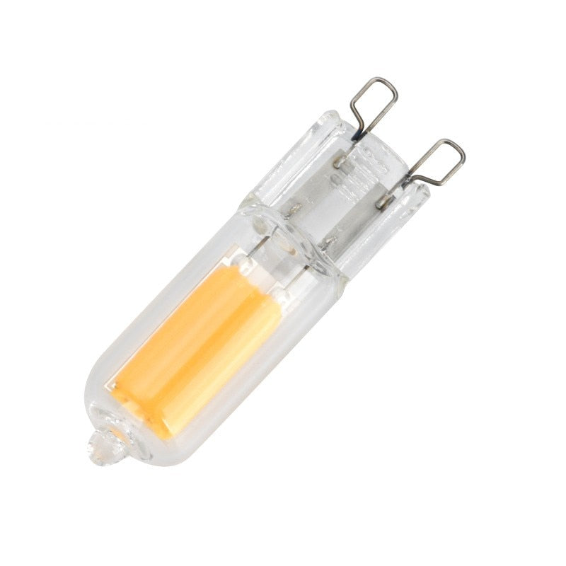 Super Bright G9 LED Light Bulb 6W 9W 12W 15W 220V Glass Lamp Constant Power Light LED Lighting G9 COB Bulbs
